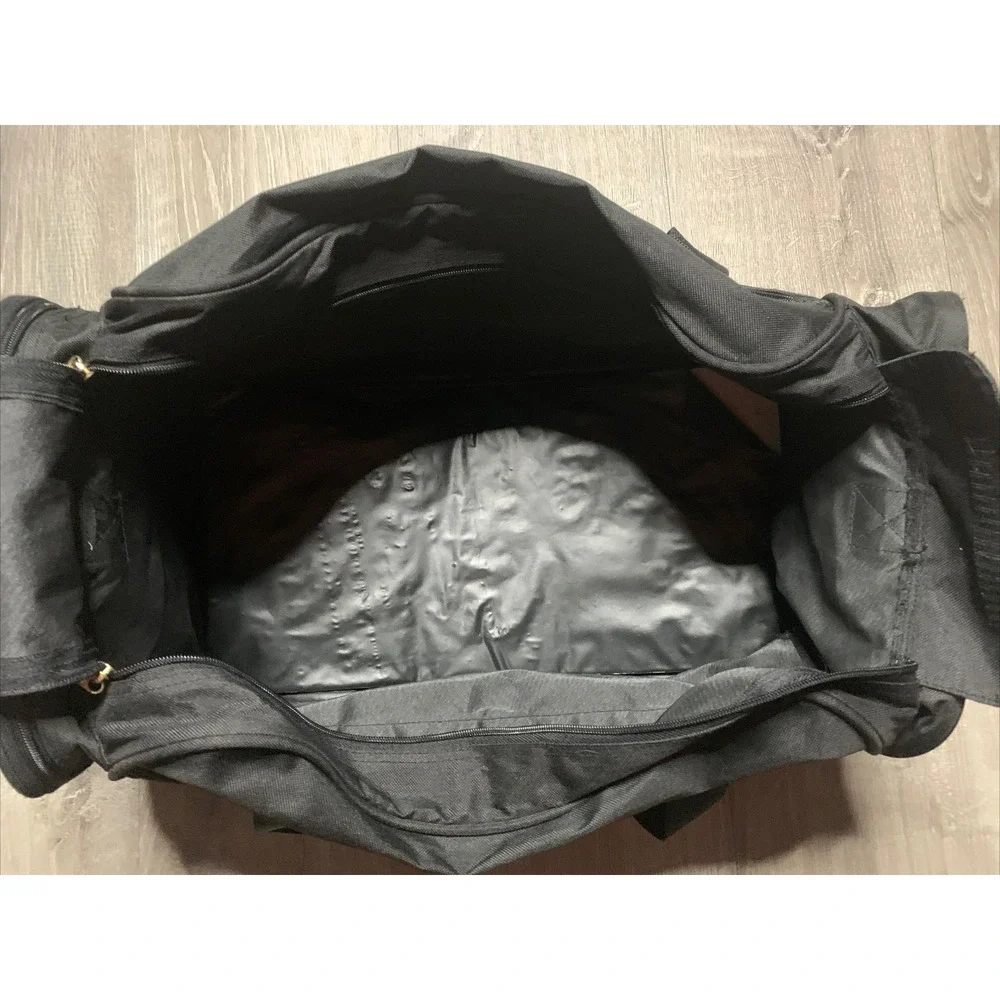 Jim Bean‎ Black Duffle Bag Color Black Gym Travel